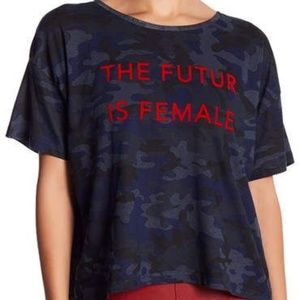 ELEVENPARIS The Future Is Female Crop Tee NWOT